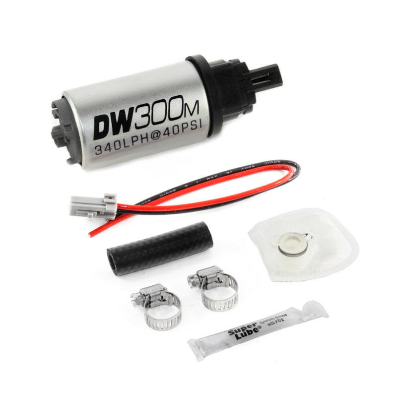 DeatschWerks 340 LPH Ford In-Tank Fuel Pump DW300M Series w/ 05-10 Mustang V6 / V8 Install Kit Fuel Pumps DeatschWerks