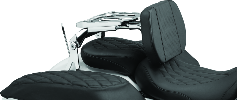 Kuryakyn Neo Driver & Passenger Backrest Chrome Seats Kuryakyn