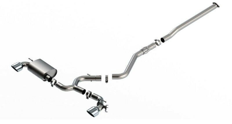 Borla 22-23 Hyundai Kona N 2.0L 4 CYL. Turbo AT/MT ATAK Catback Exhaust Bright Chrome Catback Borla