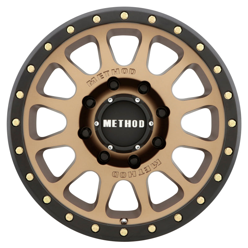 Method MR305 NV HD 18x9 +18mm Offset 8x170 130.81mm CB Method Bronze/Black Street Loc Wheel Wheels - Cast Method Wheels