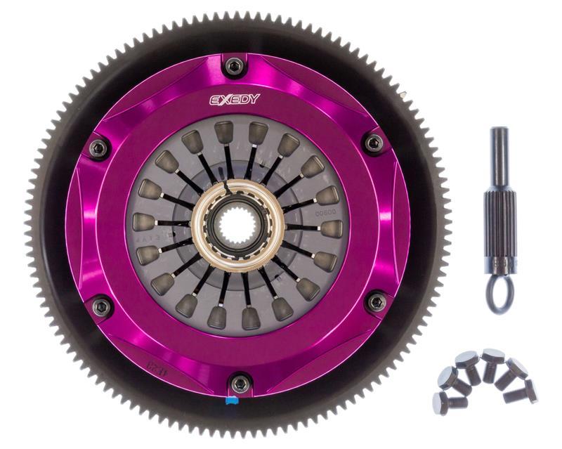 Exedy 1993-1995 Mazda RX-7 R2 Hyper Twin Cerametallic Clutch Sprung Center Disc Pull Type Clutch Kits - Multi Exedy