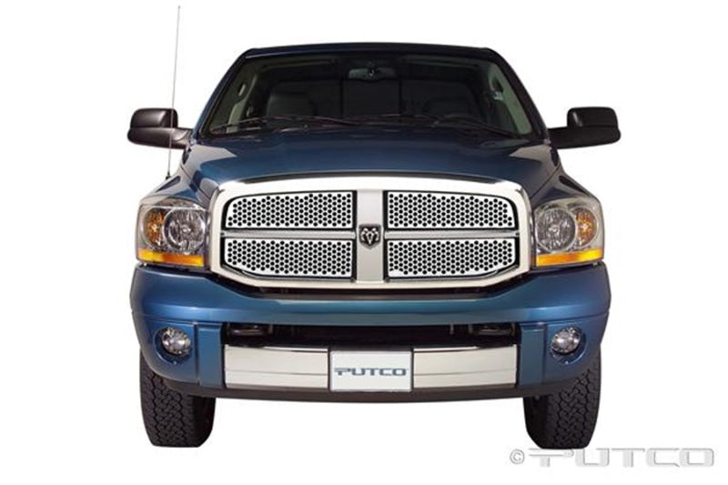 Putco 06-08 Ram 1500/2500/3500 - Replacement Punch Stainless Steel Grilles Grilles Putco