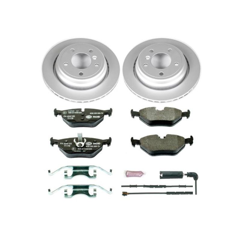 Power Stop 2000 BMW 323i Rear Euro-Stop Brake Kit Brake Kits - OE PowerStop