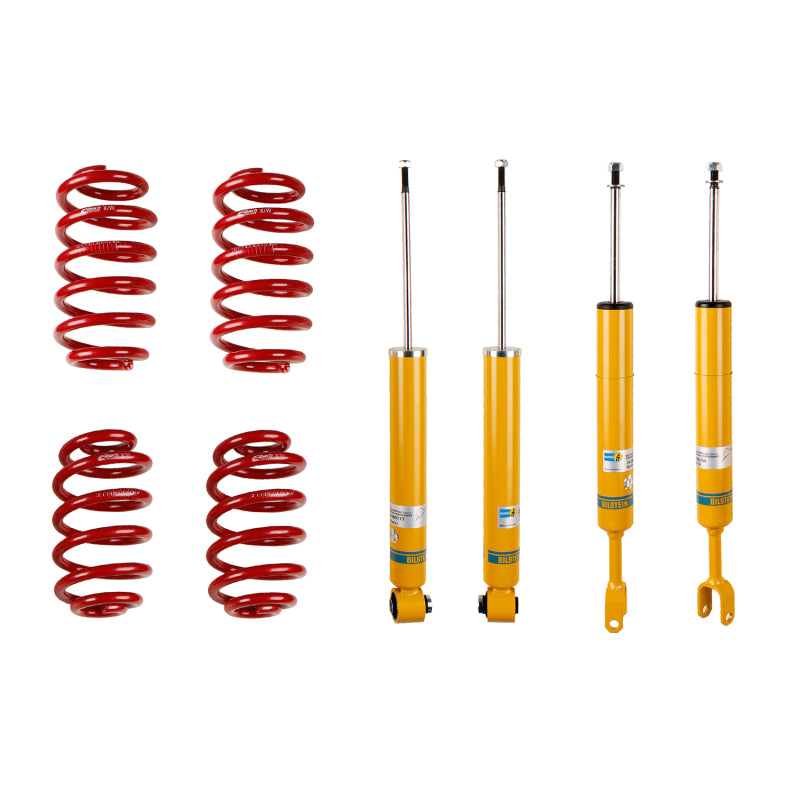 Bilstein B12 2002 Audi A4 Base Front and Rear Suspension Kit Shock & Spring Kits Bilstein