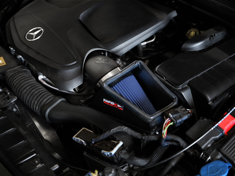 aFe Rapid Induction Pro 5R Cold Air Intake System 14-19 Mercedes-Benz CLA250 L4-2.0L (t) Cold Air Intakes aFe
