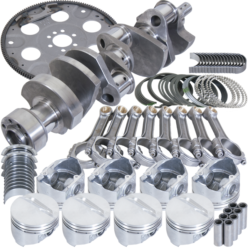 Eagle Chevy LT1350 1Pc 3.750in Crank 5.700in I-Beam Rods 4.040in Pistons 153 Tooth FP Blncd Assembly Rotating Assemblies Eagle