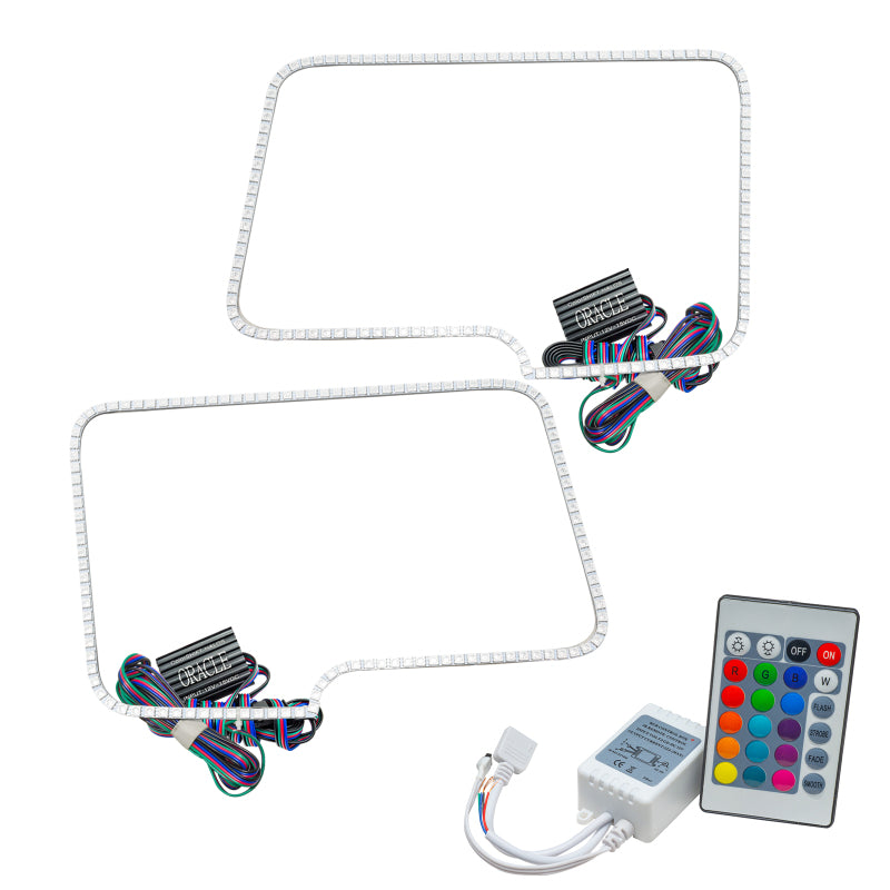 Oracle Ford F-150/Raptor 09-14 Halo Kit - ColorSHIFT w/ Simple Controller Headlights ORACLE Lighting