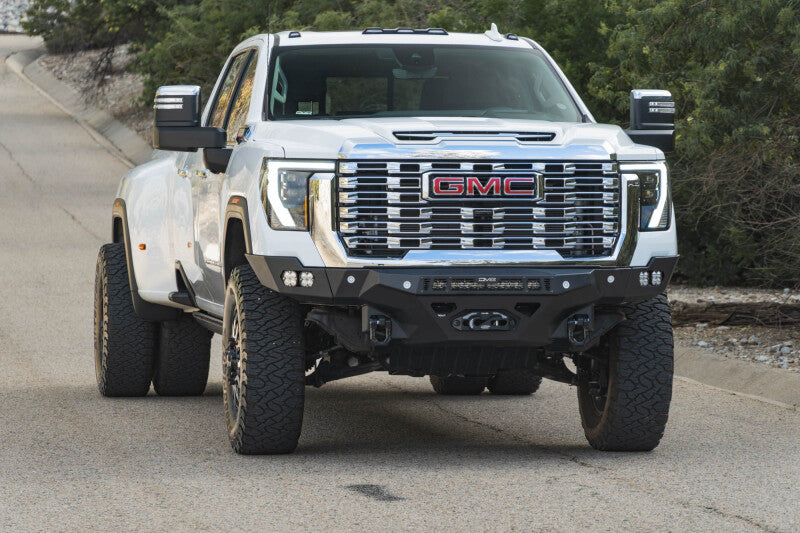 DV8 Offroad 24-26 GMC Sierra 2500/3500 Spec Series Front Bumper w/ Winch Bumpers - Steel DV8 Offroad
