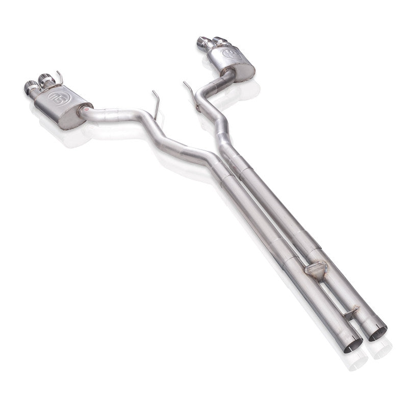Stainless Works 18+ Ford Mustang GT Redline H-Pipe Performance Connect Cat-Back Exhaust Catback Stainless Works