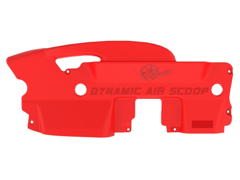 aFe POWER Red Edition Dynamic Air Scoop XL for Intake Kits 50-70119D and 50-70119R Air Intake Components aFe