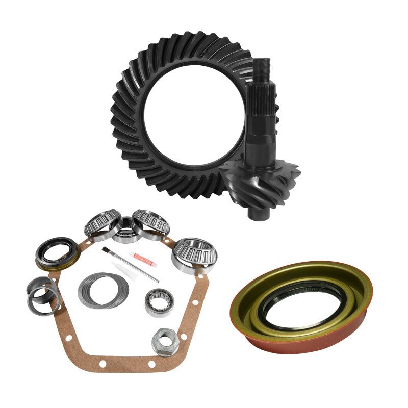 Yukon 10.5in GM 14 Bolt 4.56 Thick Rear Ring & Pinion Install Kit Differential Install Kits Yukon Gear & Axle