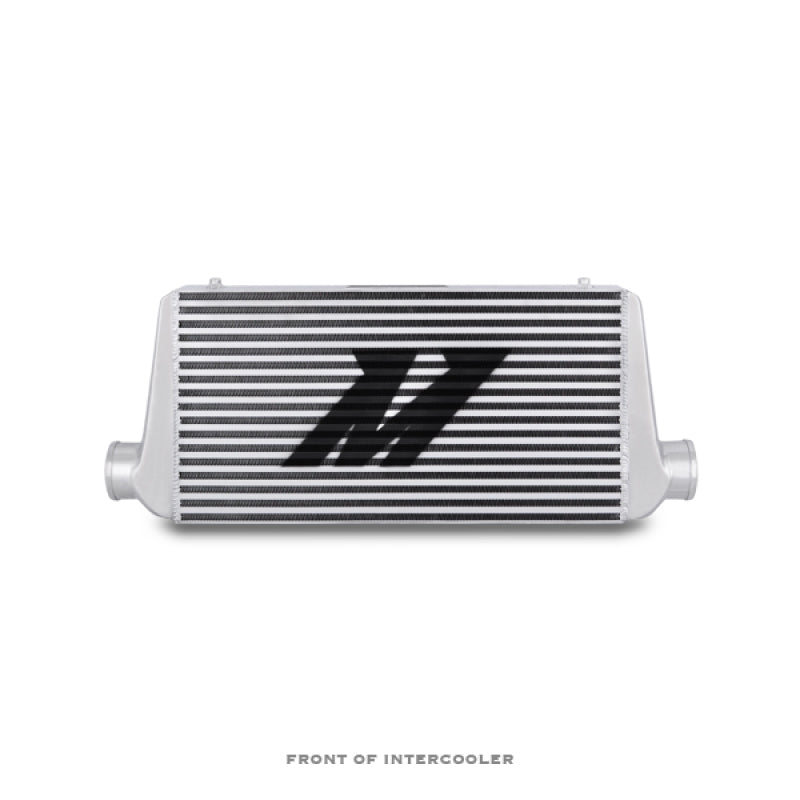 Mishimoto Universal Silver S Line Intercooler Overall Size: 31x12x3 Core Size: 23x12x3 Inlet /Outlet Intercoolers Mishimoto
