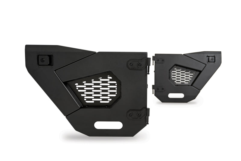 DV8 Offroad 18-22 Jeep Wrangler JL/JT Spec Series Half Doors - Rear Set Doors DV8 Offroad