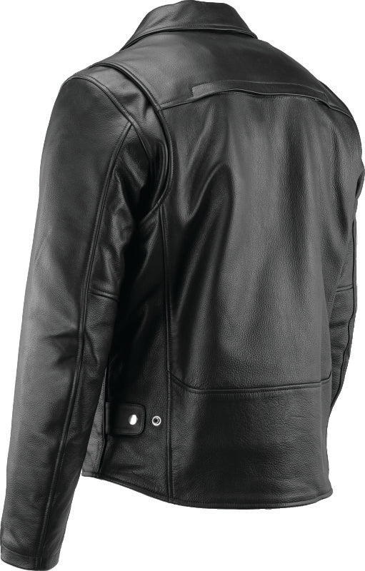 Kuryakyn Leather By River Road Ironclad Classic Leather Jacket Black - Small Jackets - Leather Kuryakyn