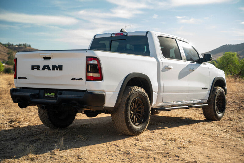 DV8 Offroad 19-25 RAM 1500 Crew Cab OE Plus Side Steps - Black Steel Side Steps DV8 Offroad