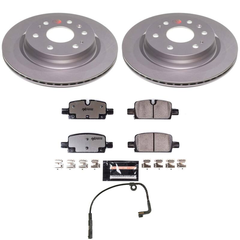Power Stop 23-25 Chevrolet Colorado Rear Z36 Coated Truck & Tow Brake Kit Brake Kits - Performance Blank PowerStop