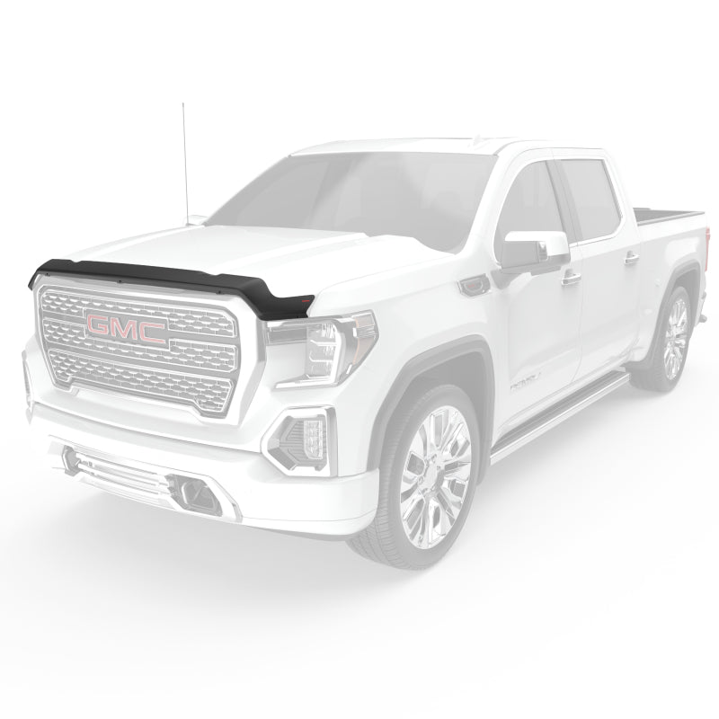 EGR 2019 GMC Sierra Superguard Hood Shield (301795) - Matte Black Hood Deflectors EGR
