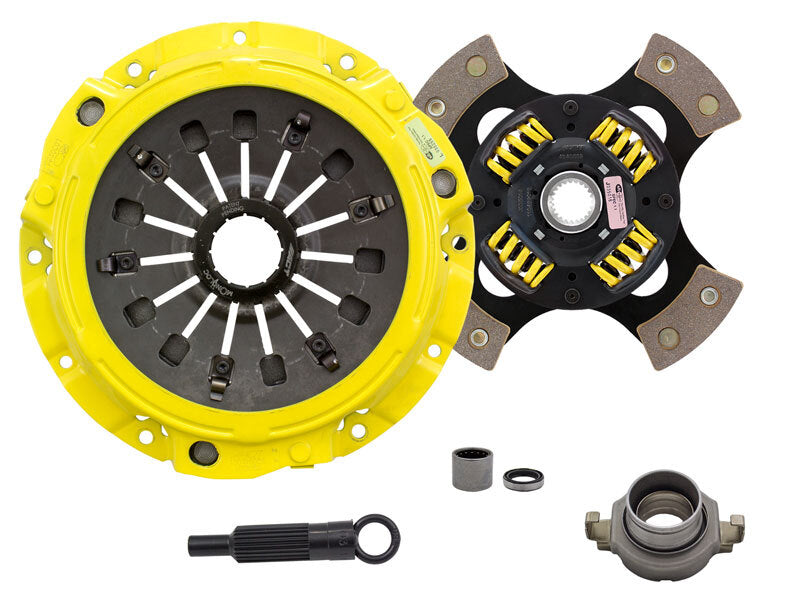 ACT 1993 Mazda RX-7 XT-M/Race Sprung 4 Pad Clutch Kit Clutch Kits - Single ACT