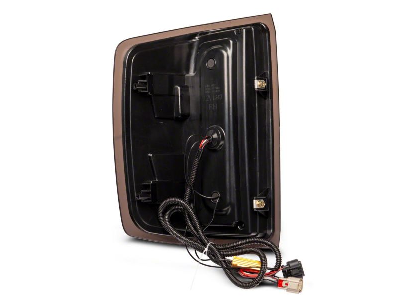 Raxiom 14-18 Chevrolet Silverado 1500 Axial Series LED Tail Lights- Blk Housing (Smoked Lens) Tail Lights Raxiom