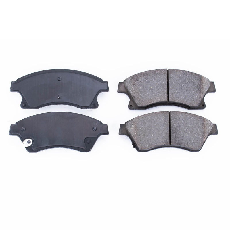 Power Stop 11-15 Chevrolet Cruze Front Z16 Evolution Ceramic Brake Pads Brake Pads - OE PowerStop