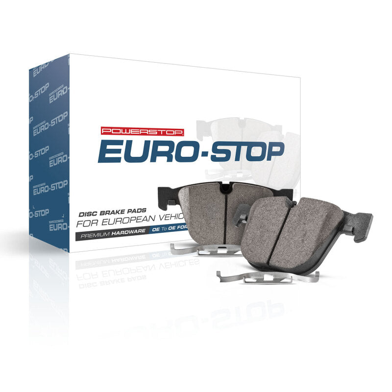 Power Stop 10-11 Saab 9-3X Euro-Stop ECE-R90 Rear Brake Pads Brake Pads - OE PowerStop