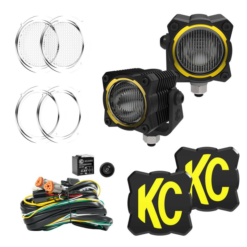 KC HiLiTES FLEX ERA 1 (2-Light) Master Kit Light Bars & Cubes KC HiLiTES