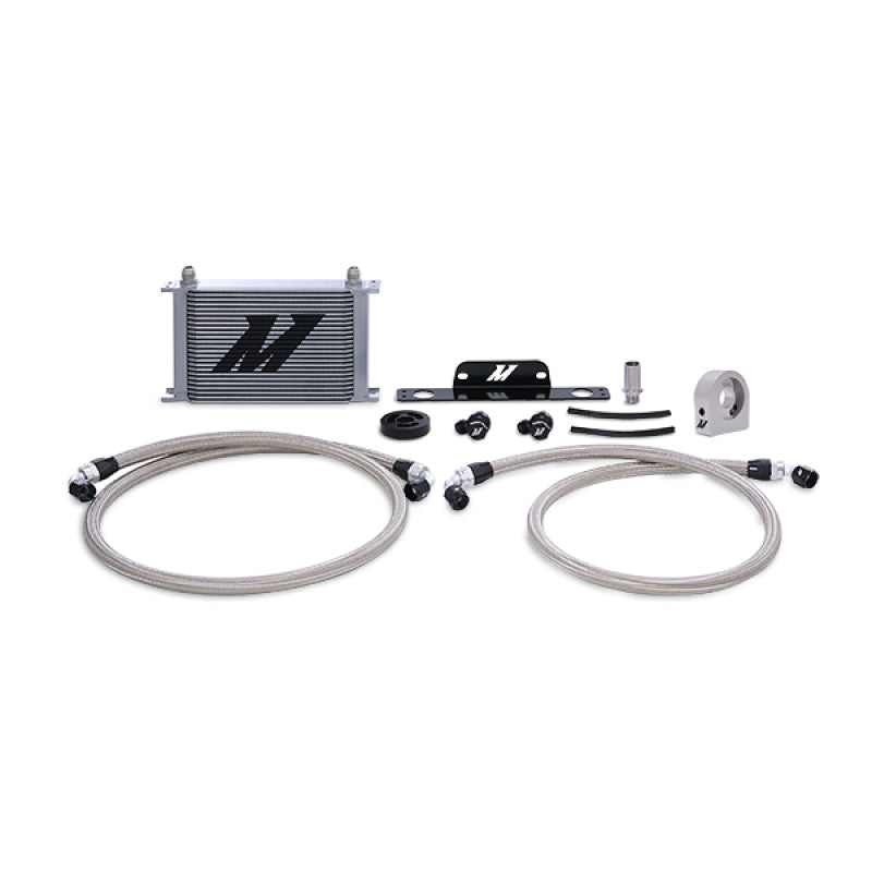Mishimoto 10-15 Chevrolet Camaro SS Oil Cooler Kit (Non-Thermostatic) - Silver Oil Coolers Mishimoto