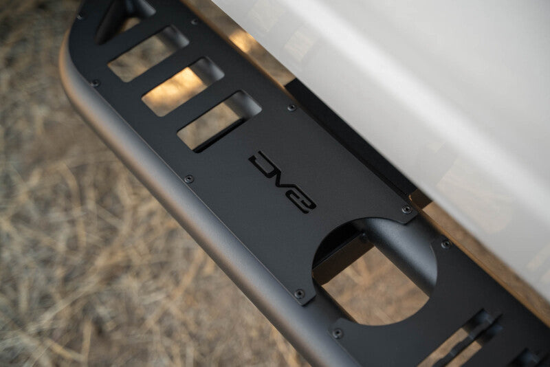 DV8 Offroad 19-25 RAM 1500 Crew Cab OE Plus Side Steps - Black Steel Side Steps DV8 Offroad