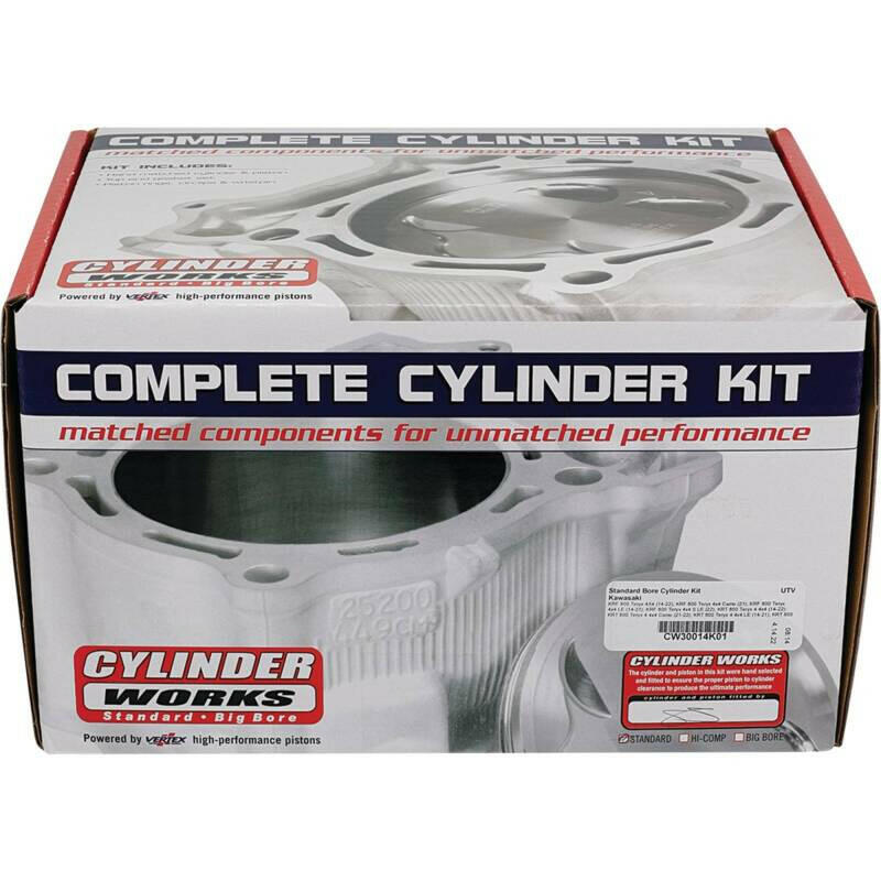 Cylinder Works 14-23 Kawasaki KRF 800 Teryx 4X4 800cc Standard Bore Cylinder Kit Cylinder Kits Cylinder Works