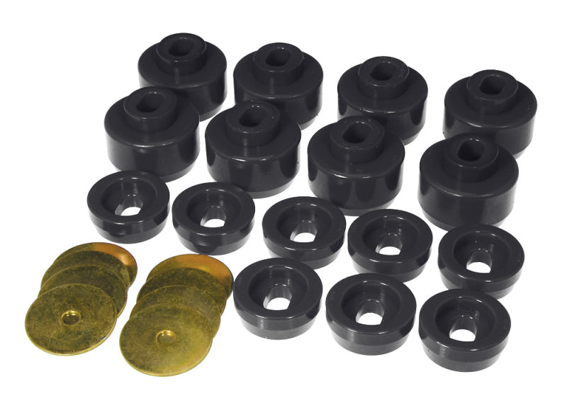 Prothane 99-06 Chevy Silverado 2/4wd Body Mounts - Black Bushing Kits Prothane