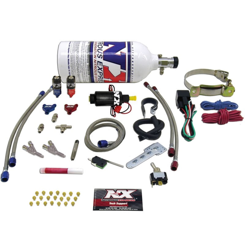 Nitrous Express 2 Cyl Vortech Nitrous Kit w/2.5lb Bottle Nitrous Systems Nitrous Express