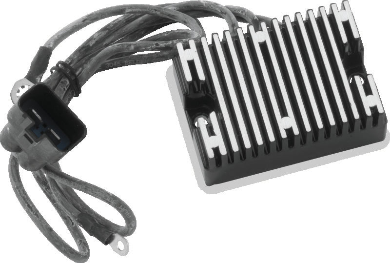 Twin Power 2000 FXD Voltage Regulator Black Replaces H-D 74512-00 38 Amp Voltage Regulators TwinPower