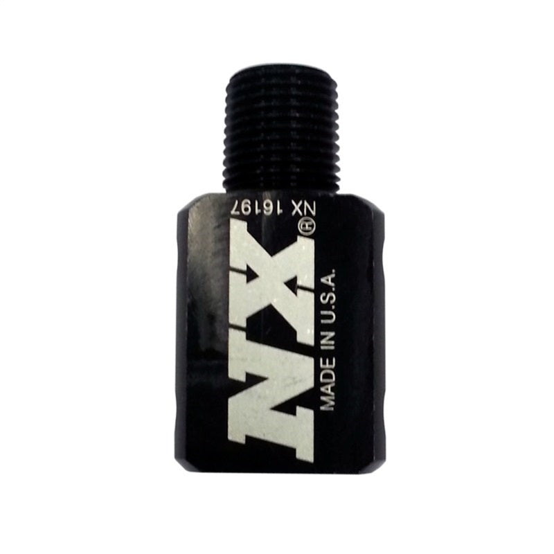 Nitrous Express Black Compact 1 Inlet 4 Outlet Distribution Block Distribution Blocks Nitrous Express