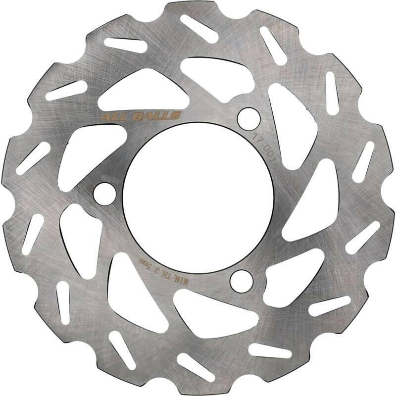 All Balls Racing 06-14 Honda TRX450ER Brake Disc Rear Brake Rotors - OE All Balls Racing