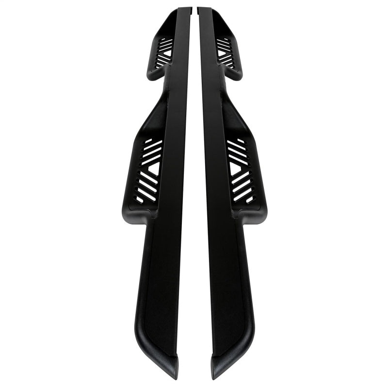 Westin 07-18 Jeep Wrangler JK Unlimited Outlaw Drop Nerf Step Bars - Black Nerf Bars Westin