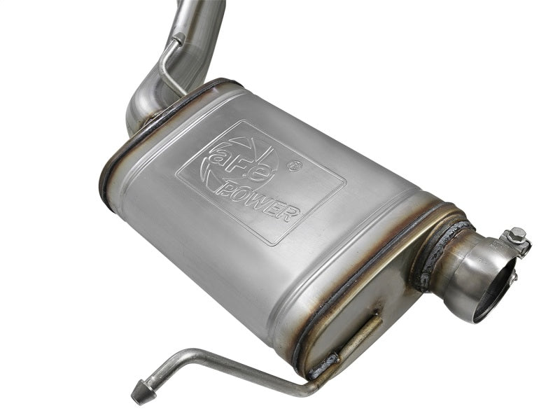 aFe MACHForce XP Cat-Back Exhaust Stainless No Tips 12-15 Jeep Grand Cherokee SRT/SRT-8 V8 Hemi 6.4L Catback aFe