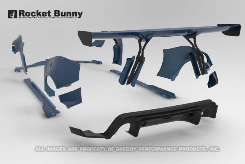 GReddy Subaru BRZ / Scion FR-S X Rocket Bunny GT Rear Wing Spoilers GReddy