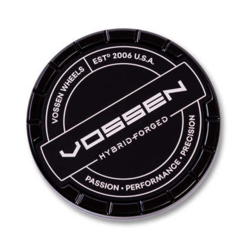 Vossen Billet Sport Cap 1.0 - Large - Hybrid Forged - Gloss Black Wheel Center Caps Vossen