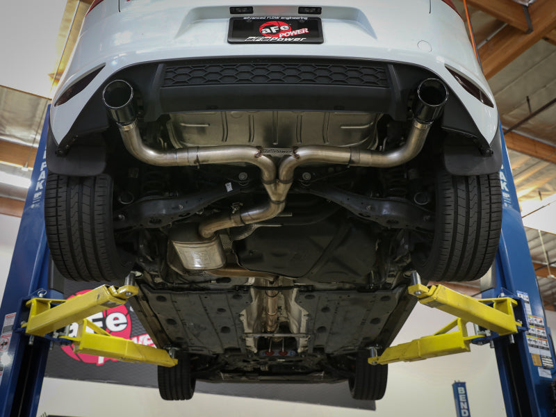 aFe MACHForce XP 3in-2.5in SS Exhaust Cat-Back 15-17 Volkswagen GTI (MKVII) L4-2.0L (t) - Black Catback aFe
