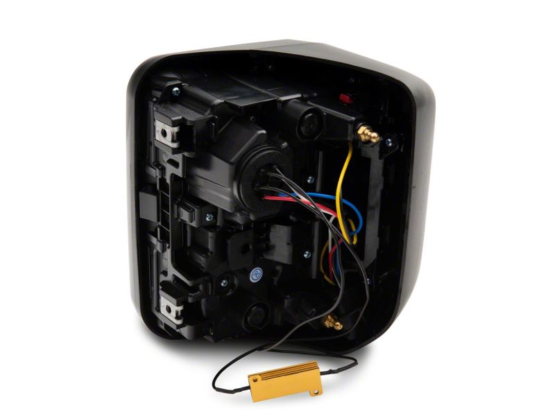 Raxiom 20-23 Jeep Gladiator JT Axial Series LED Tail Lights- Blk Housing (Smoked Lens) Tail Lights Raxiom