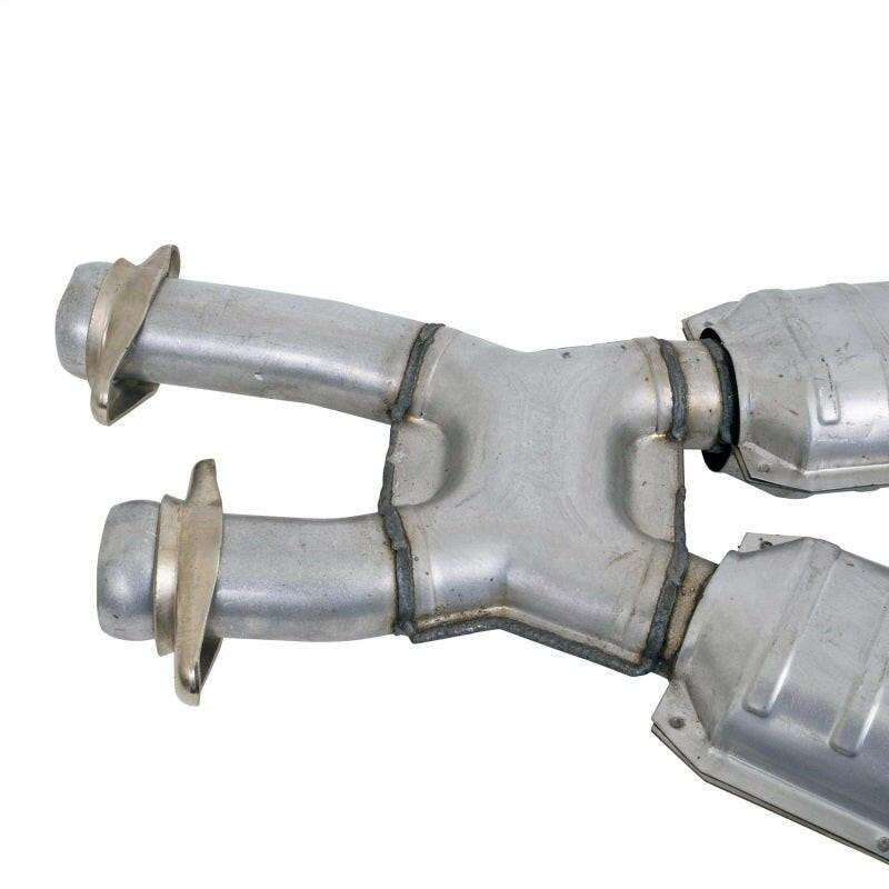 BBK 86-93 Mustang 5.0 High Flow X Pipe With Catalytic Converters - 2-1/2 Catback BBK