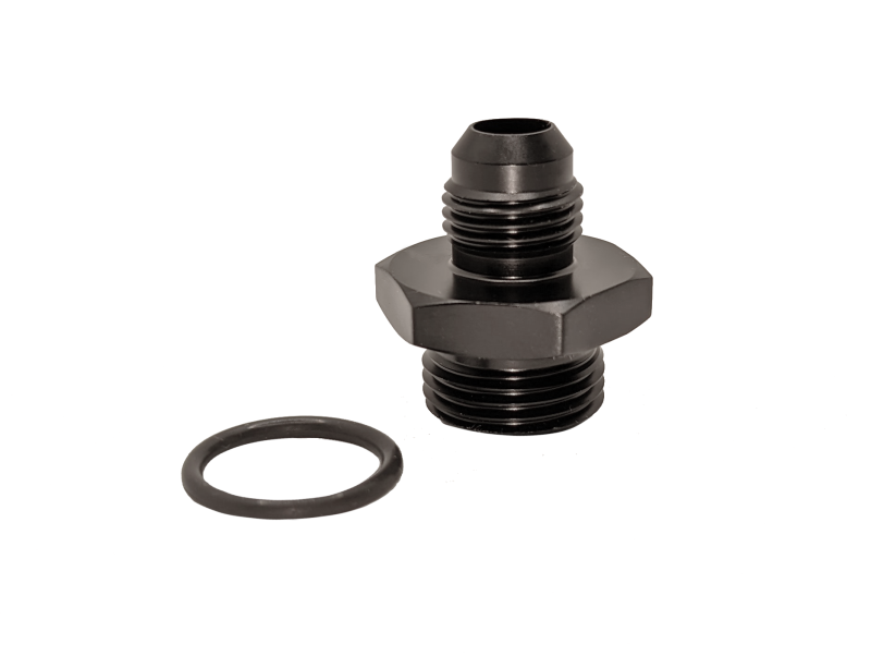 Fuelab Reducer Port Fitting -8AN ORB to -6AN 37 Flare Fittings Fuelab