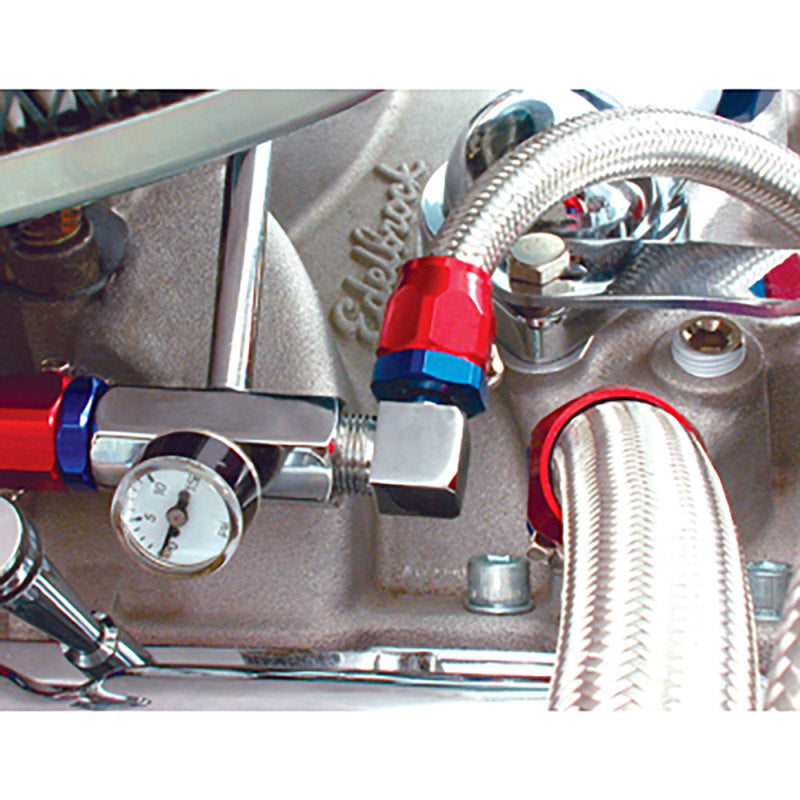 Spectre Fitting 90 Degree Barb NPT Threads (For 3/8in. Hose) - Chrome Fittings Spectre