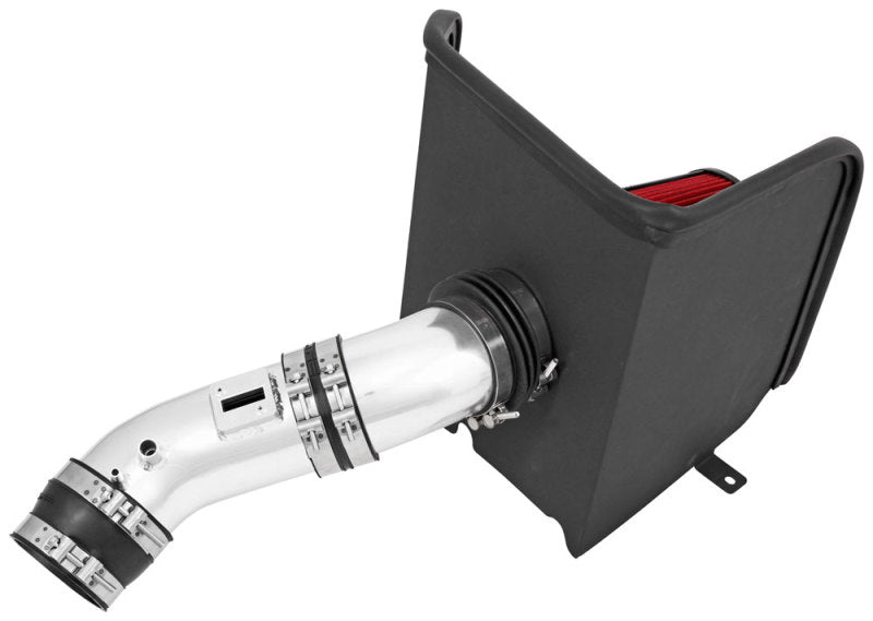 Spectre 12-16 Toyota Tundra 4.6L Air Intake Kit - Silver w/Red Filter Cold Air Intakes Spectre