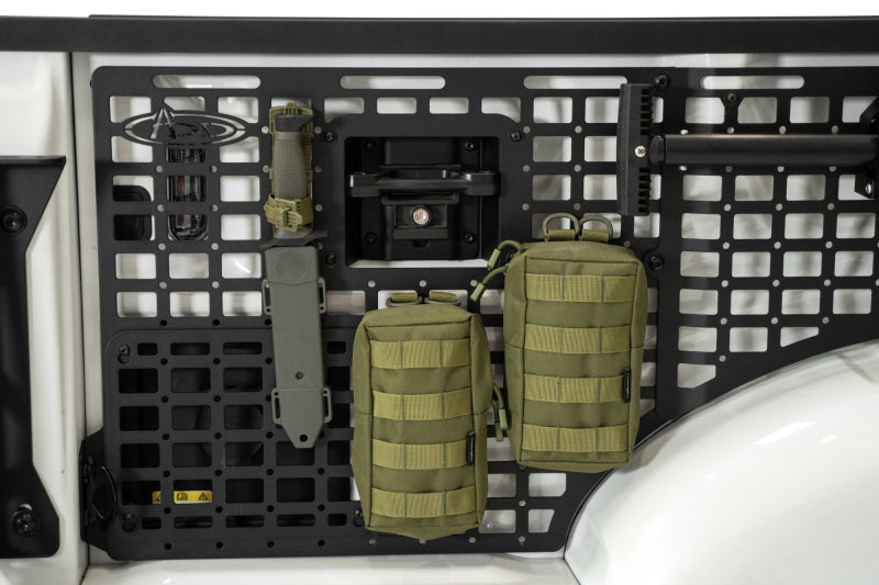 ADD 2021+ Ford F150 Raptor 66in Bed Cab Molle Panels - Center Exterior Trim Addictive Desert Designs