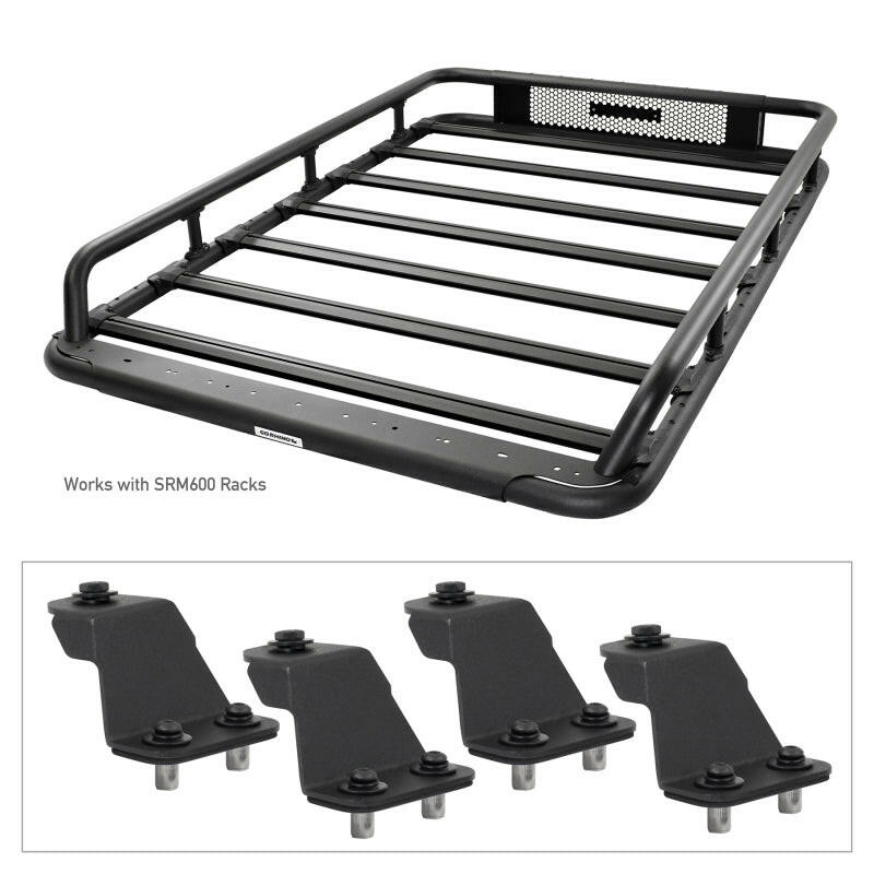 Go Rhino Fixed Mouinting Kit for SRM Rack Roof Baskets Go Rhino
