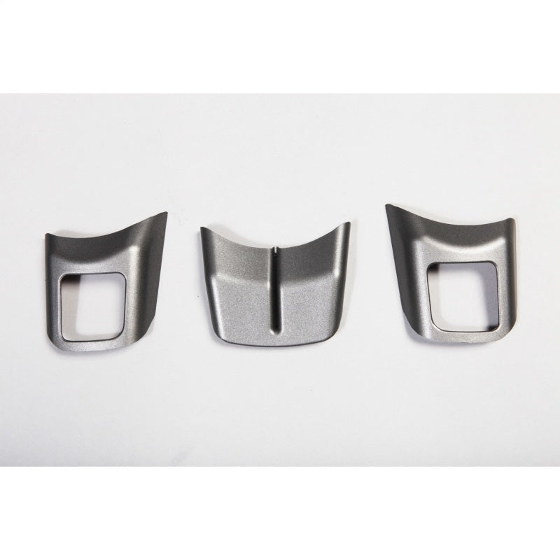 Rugged Ridge 11-18 Jeep Wrangler JK Charcoal Steering Wheel Trim Interior Lighting Rugged Ridge