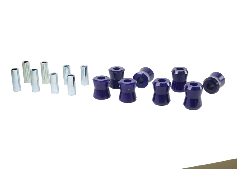 SuperPro 1966 Fiat 124 Base Rear Lower Trailing Arm Lower Bushing Set Suspension Arm Bushings Superpro