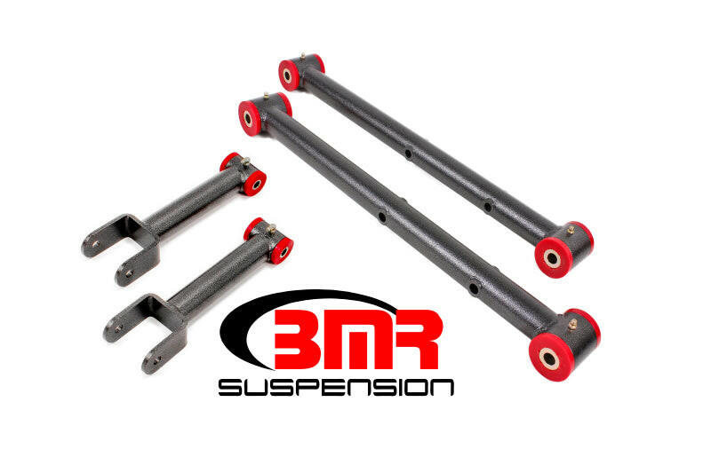 BMR 68-72 A-Body Non-Adj. Rear Suspension Kit - Black Hammertone Suspension Packages BMR Suspension