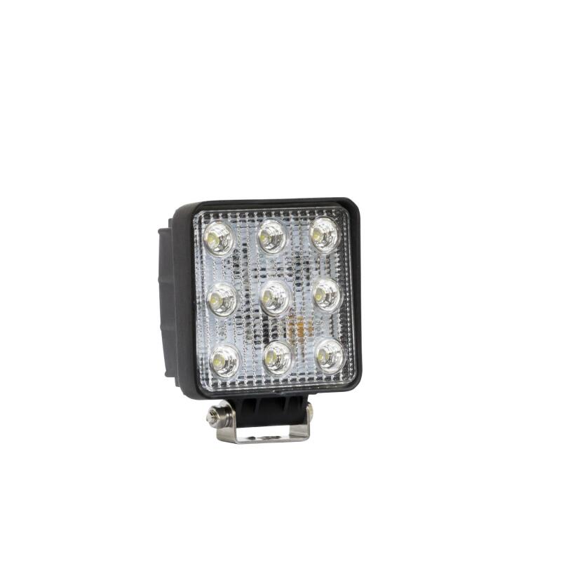 Westin LED Work Utility Light Square 4.6 inch x 5.3 inch Flood w/3W Epistar - Black Work Lights Westin